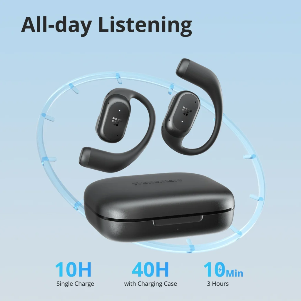 Sport Bluetooth Earbuds – 40h Battery Life