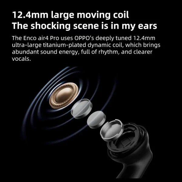 OPPO Enco Air 4 Pro – Wireless Earbuds with 49dB ANC