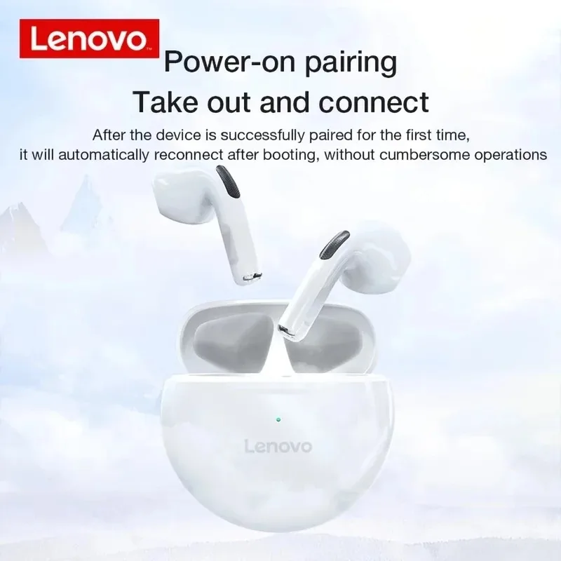 Lenovo HT38 – Bluetooth Earphones, 9D Stereo, Waterproof