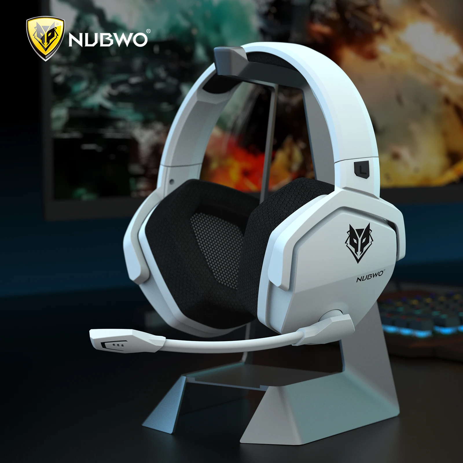 NUBWO G06 Dual Wireless Gaming Headset â Bluetooth 5.3, 2.4GHz, Mic