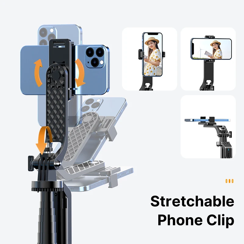 Ulanzi MA09 Phone Stand – Tripod, Selfie Stick & Gimbal Mode with Remote