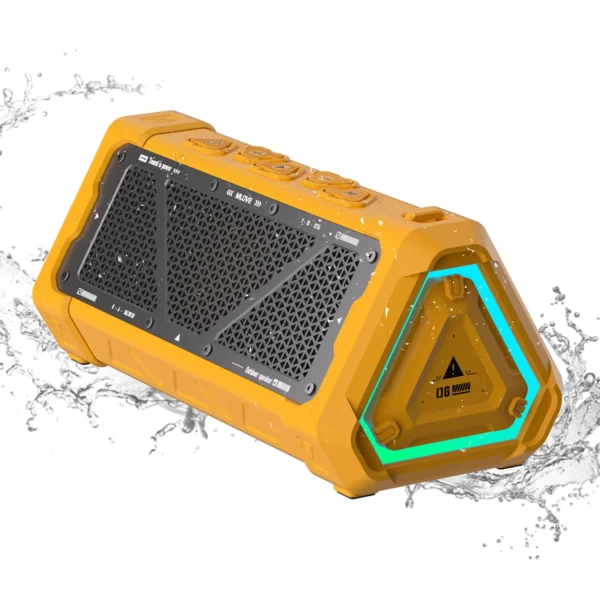 MLOVE P3 40W Bluetooth Speaker – Outdoor Stereo, Waterproof, RGB Light, Micro SD