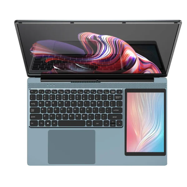 Dual Screen Notebook 15.6" IPS + 7" Touch, 32GB DDR4, 2TB SSD