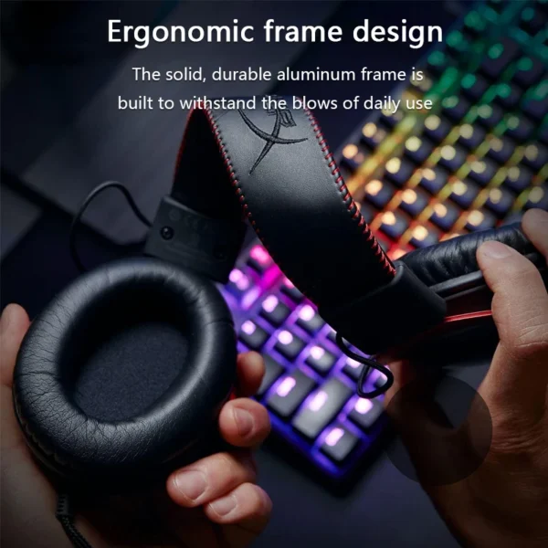 HyperX Cloud II Gaming Headset – Hi-Fi 7.1, Detachable Mic, USB Sound Card