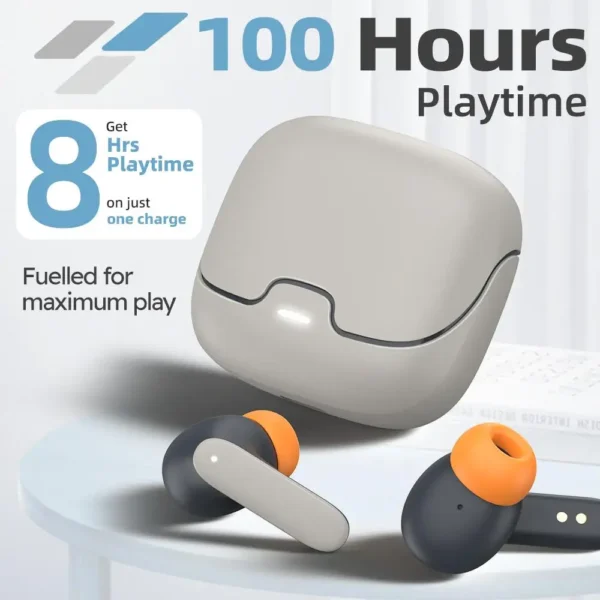 Wireless Earbuds – Bluetooth 5.4, ENC Noise Cancelling, Gaming