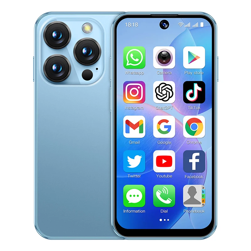 SOYES XS19 Mini Phone – Android 10, 2GB RAM, 16GB Storage, Dual SIM