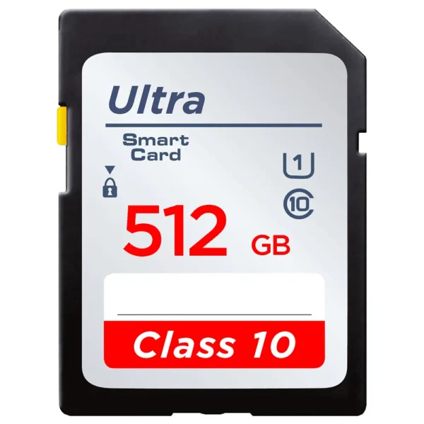 SD Memory Card – 16–256GB, Flash Storage for Camera, High-Speed
