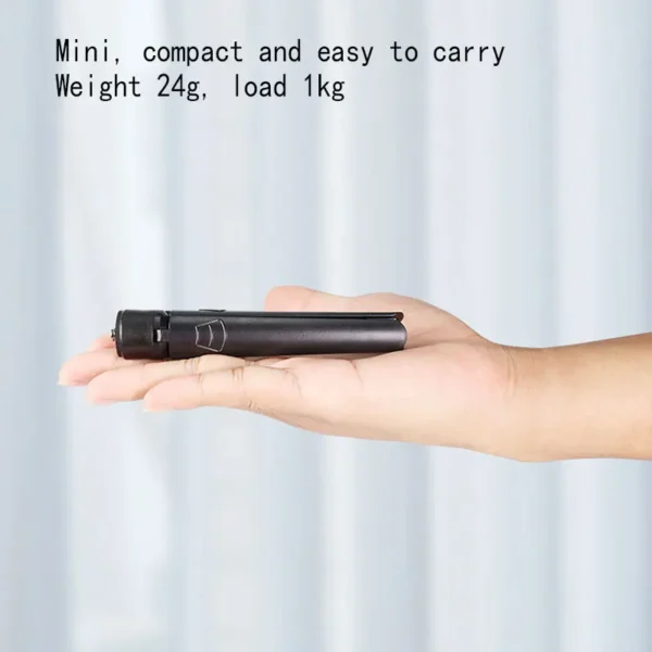 Mini Tripod Stand – Foldable Desktop Hand Grip for Phone & Camera