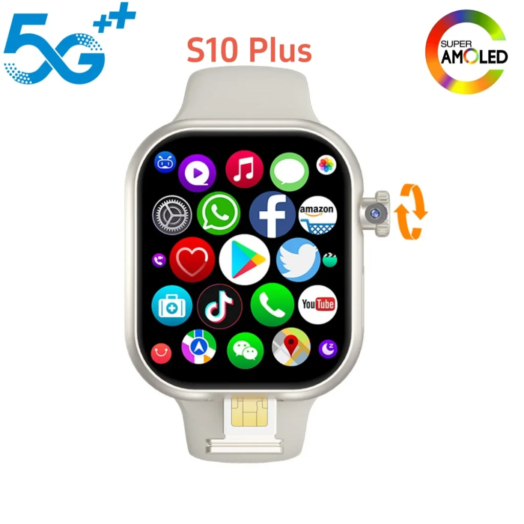 VP29 Smart Watch – 2.29″ AMOLED, 490×580, 8MP Camera