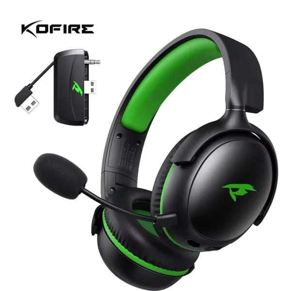 Kofire XG-ONE – 2.4GHz Wireless Gaming Headset, ENC Mic, 3D Sound