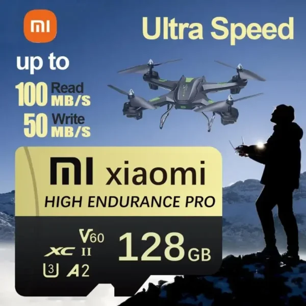 Original Mijia Xiaomi Micro SD Card – 128GB–2TB, Class 10, TF Flash
