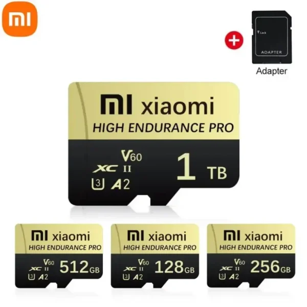 Original Mijia Xiaomi Micro SD Card – 128GB–2TB, Class 10, TF Flash