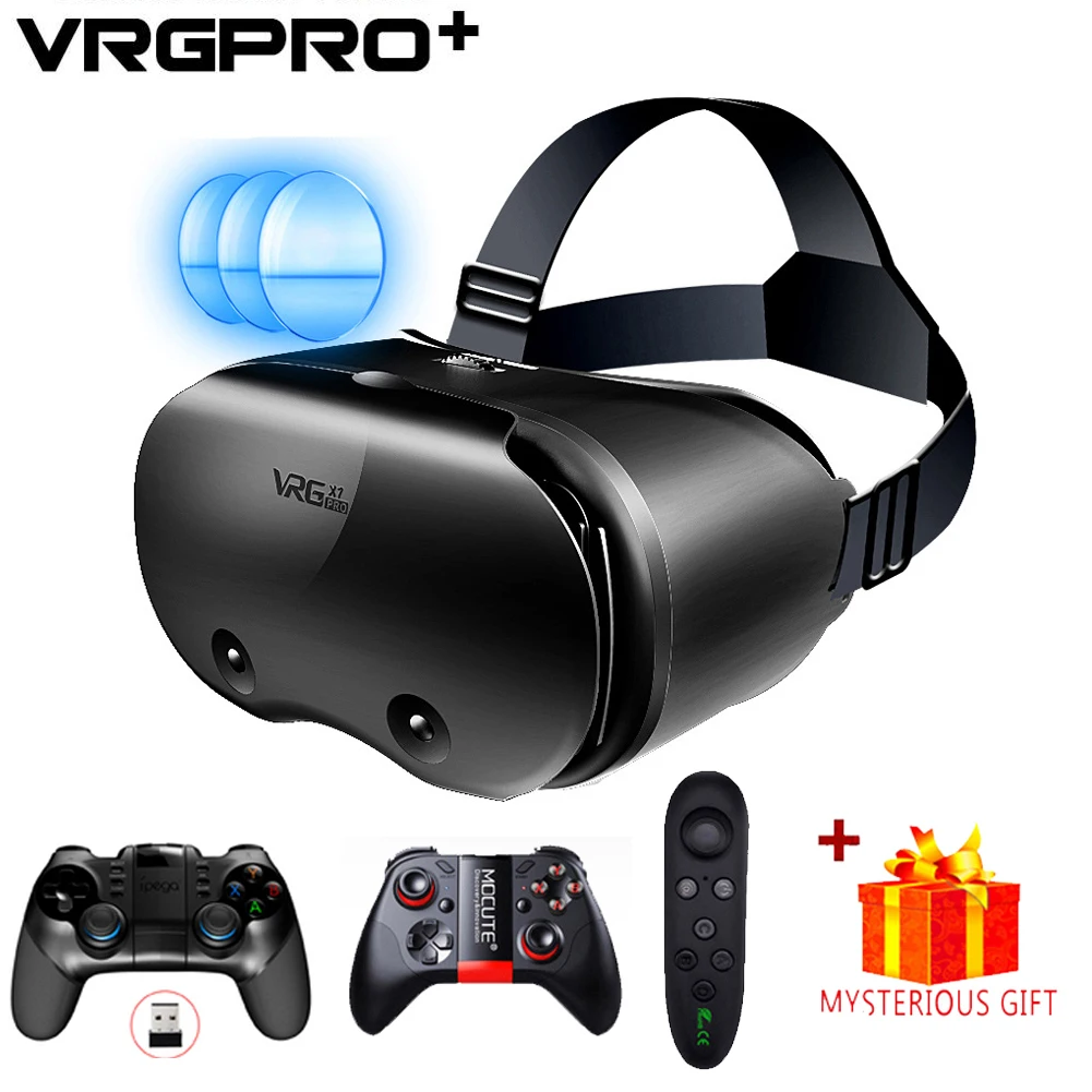 3D Virtual Reality VR Glasses – Headset for iPhone & Android Smartphones