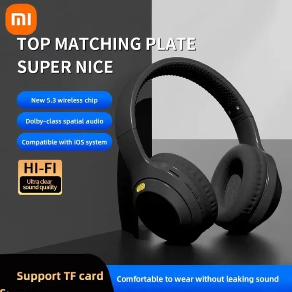 Xiaomi 5W Over-Ear Headset – 40mm Driver, Music & Gaming