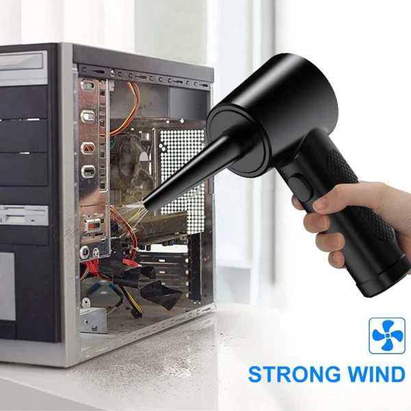 Wireless Dust Cleaner – Powerful Air Duster for PC, Keyboard & Electronics