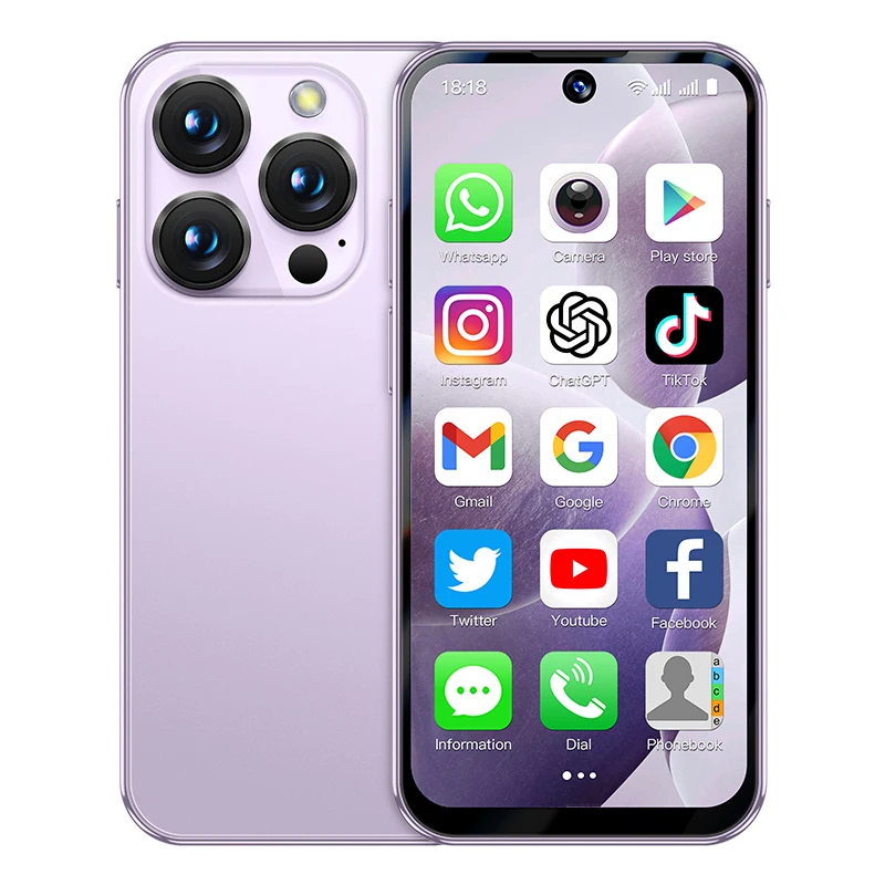 SOYES XS19 Mini Phone – Android 10, 2GB RAM, 16GB Storage, Dual SIM