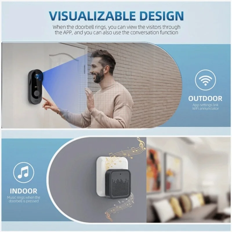 Wireless HD Video Doorbell Camera - Image 6