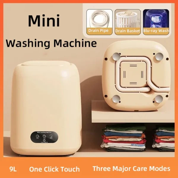 Mini Portable Washing Machine 9L