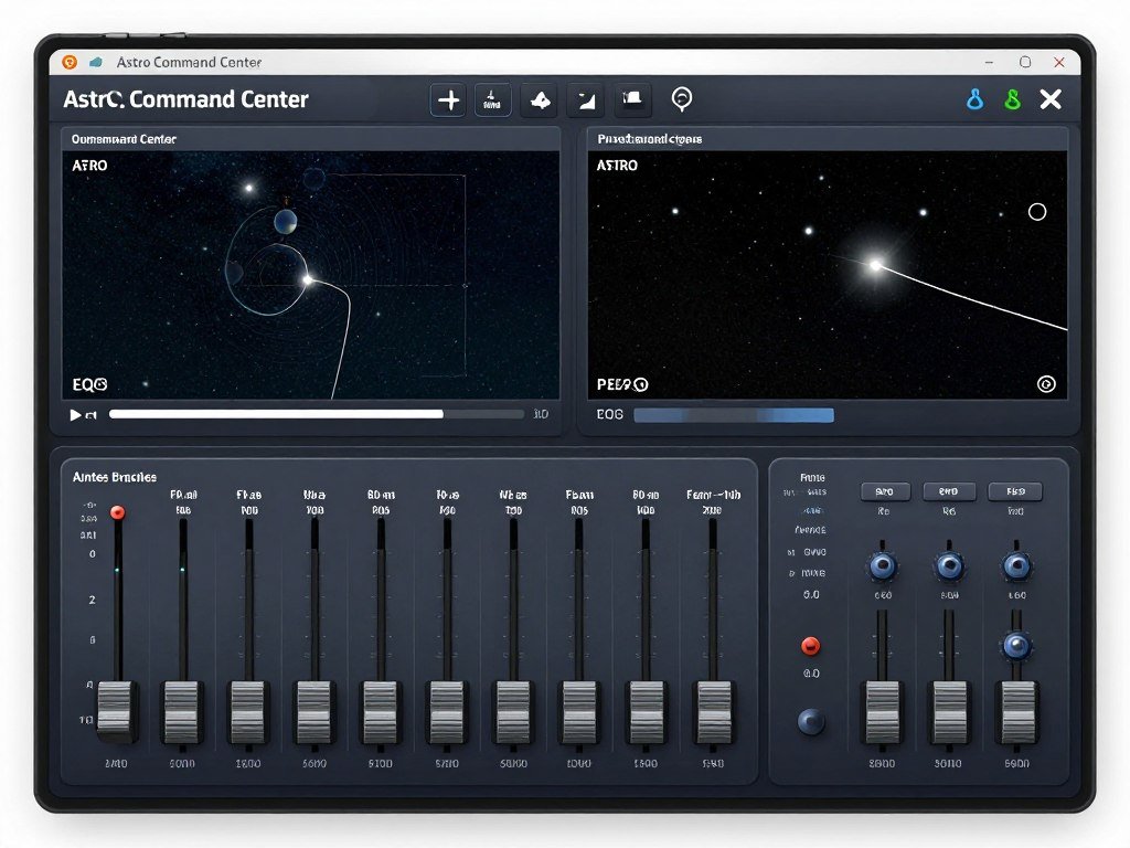 Astro Command Center software interface
