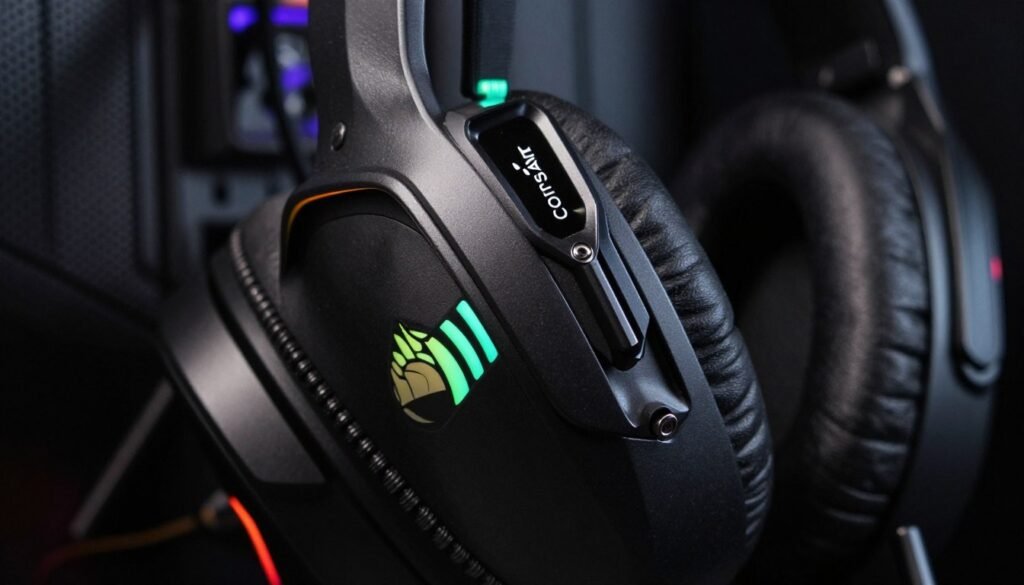Corsair Virtuoso RGB Wireless XT build quality details