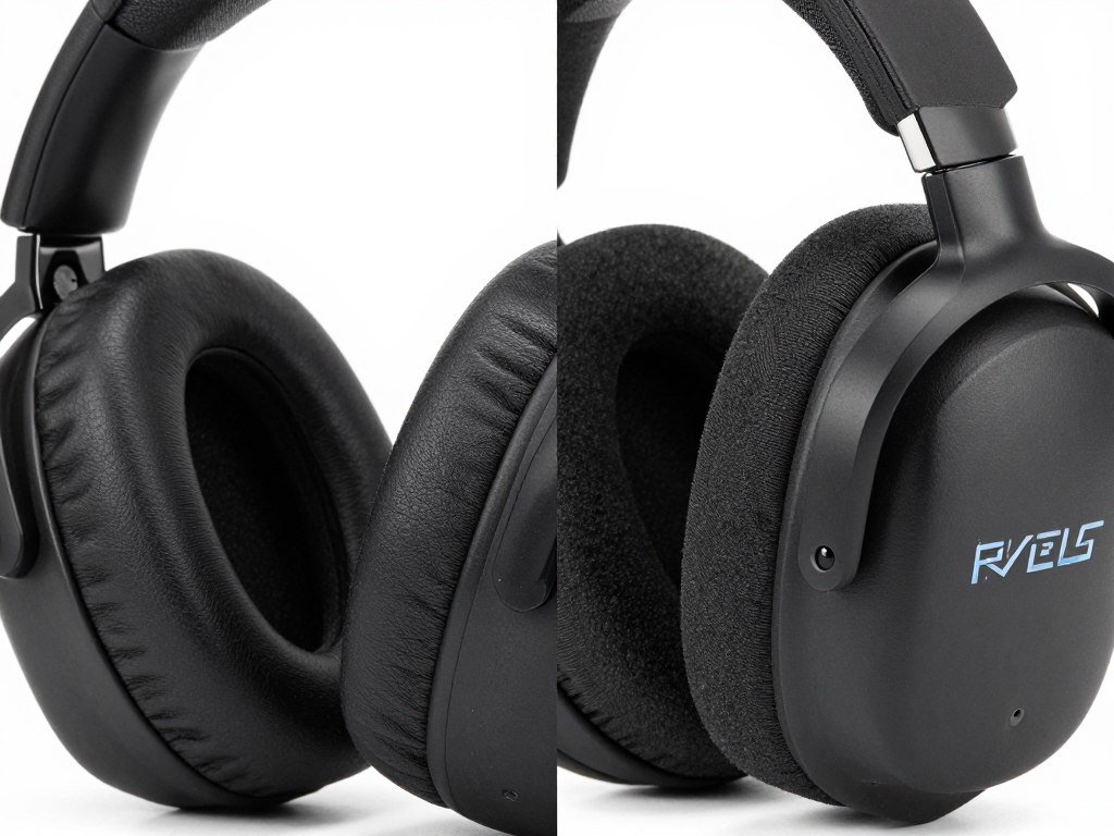 Gaming headset ear cushion material comparison