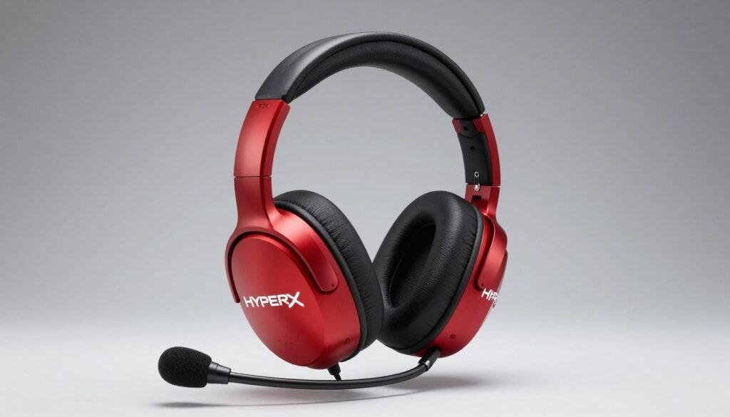 HyperX Cloud Alpha Wireless gaming headset product photography