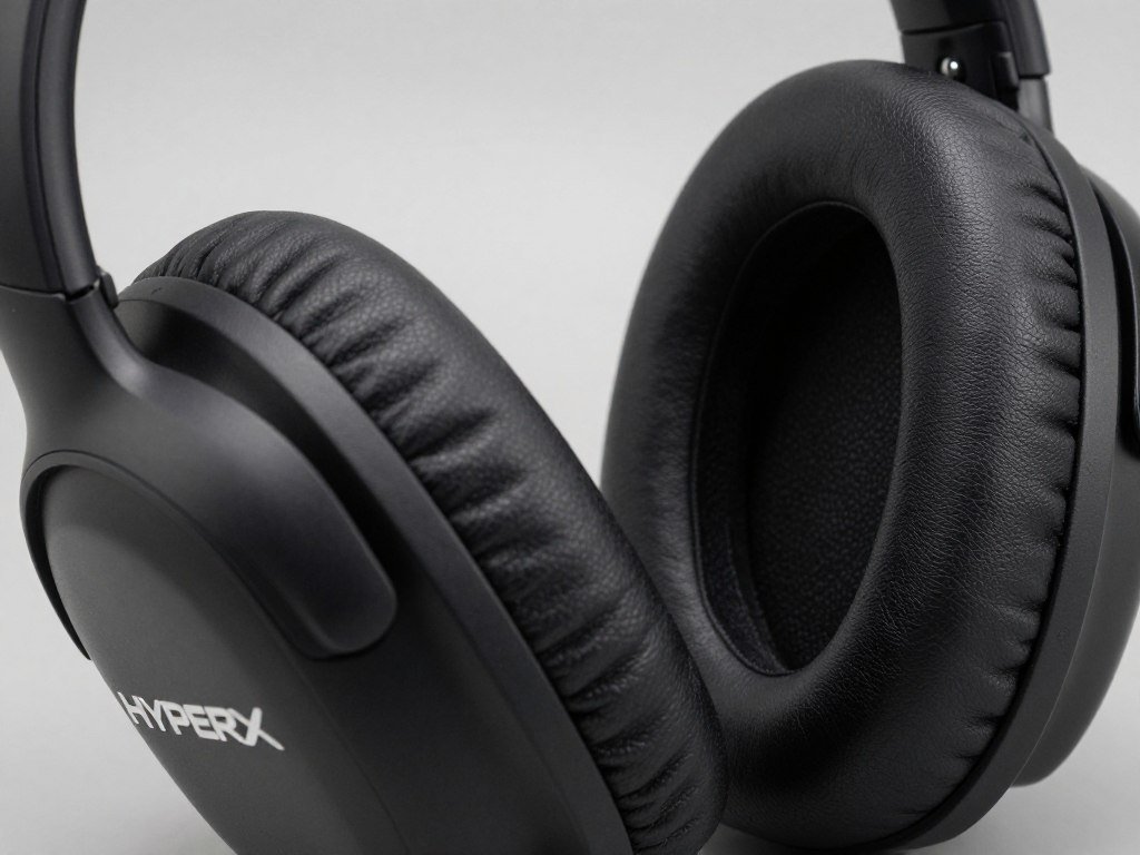 HyperX Cloud Alpha Wireless memory foam ear cushions