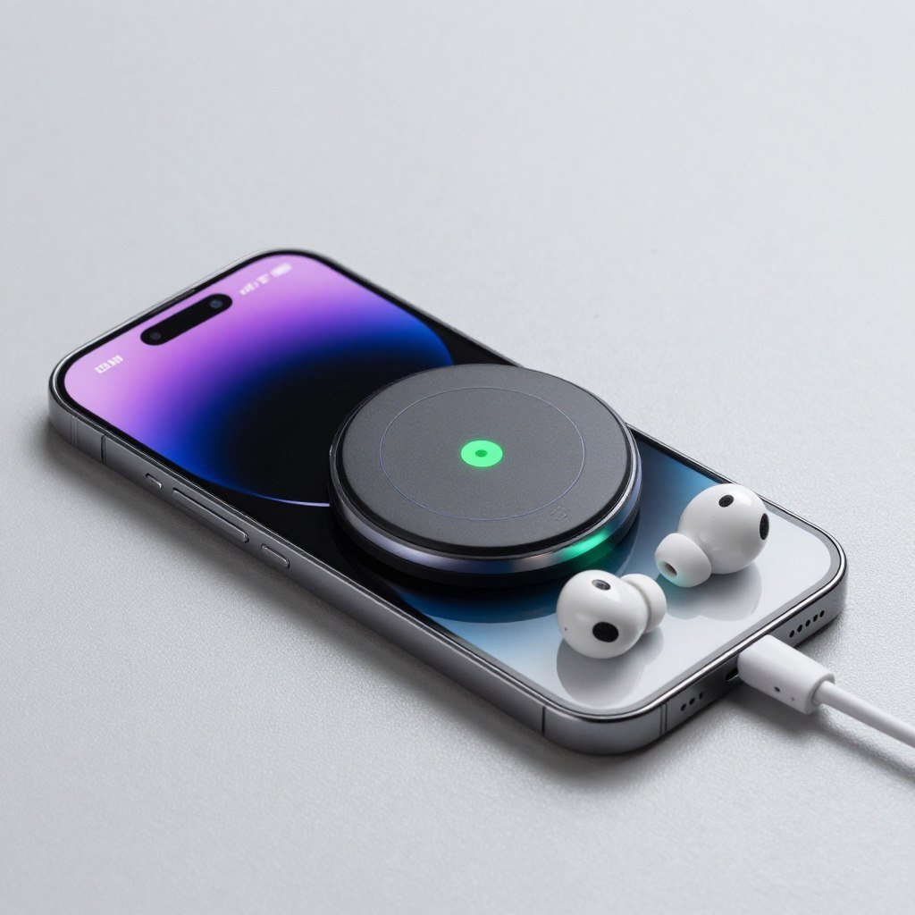 Reverse wireless charging feature