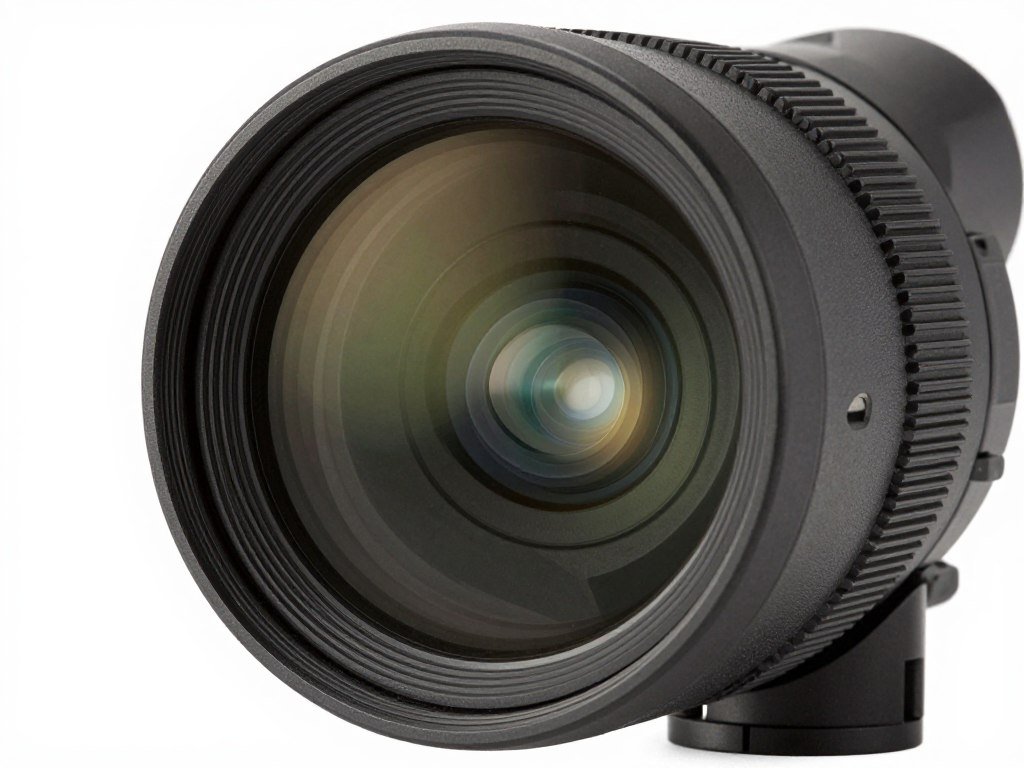 Telephoto periscope camera lens