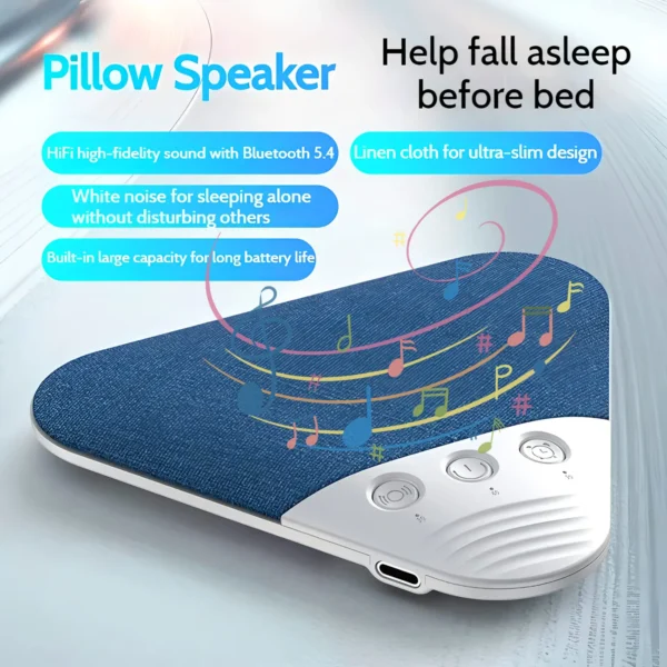 Portable Ultra Thin Pillow Bluetooth Speaker Free Shipping