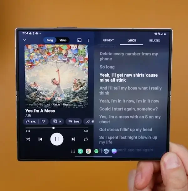 Samsung Galaxy Z Fold 7