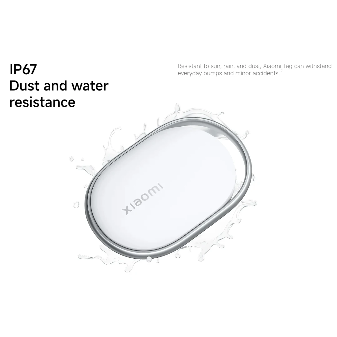 Xiaomi Tag Bluetooth Tracker – Anti Lost Device with Bluetooth 5 4, IP67 Protection & Find My Support Image 4