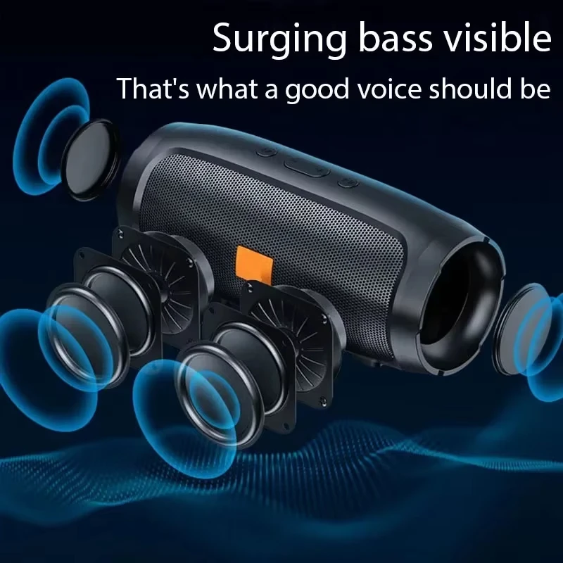 Lenovo Portable Bluetooth Speaker – Dual Stereo Wireless Speaker Image 5