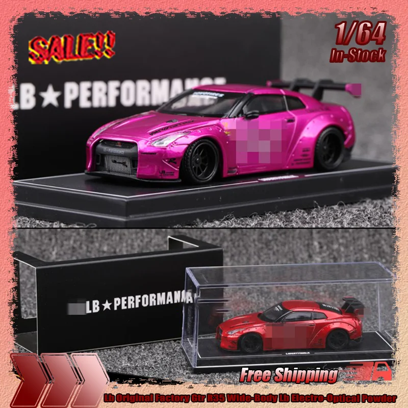 1:64 Nissan GTR R35 Wide Body Diecast Model Car – Premium Collectible Edition