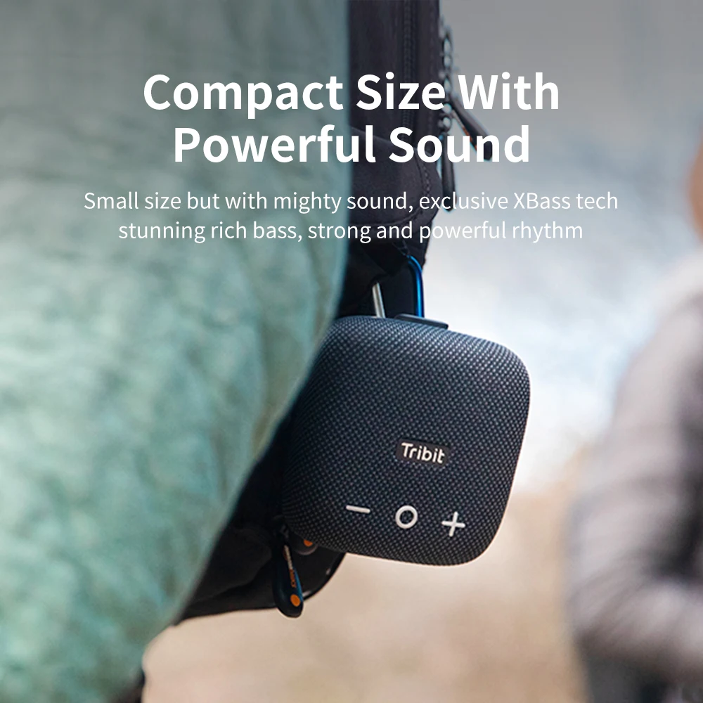 Tribit StormBox Micro 2 Portable Bluetooth Speaker – 10W Deep Bass, IP67 Waterproof Image 6