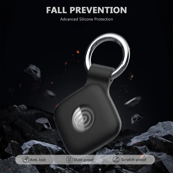 Silicone Protective Case for Tile Mate with Keychain