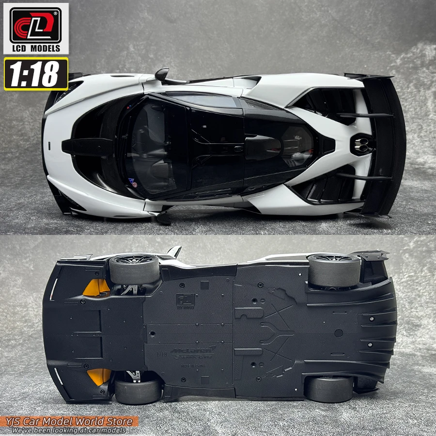 McLaren Senna GTR Diecast Model Car – Premium Collectible Display Image 4