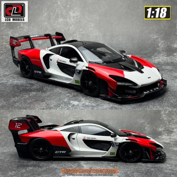 McLaren Senna GTR Diecast Model Car – Premium Collectible Display