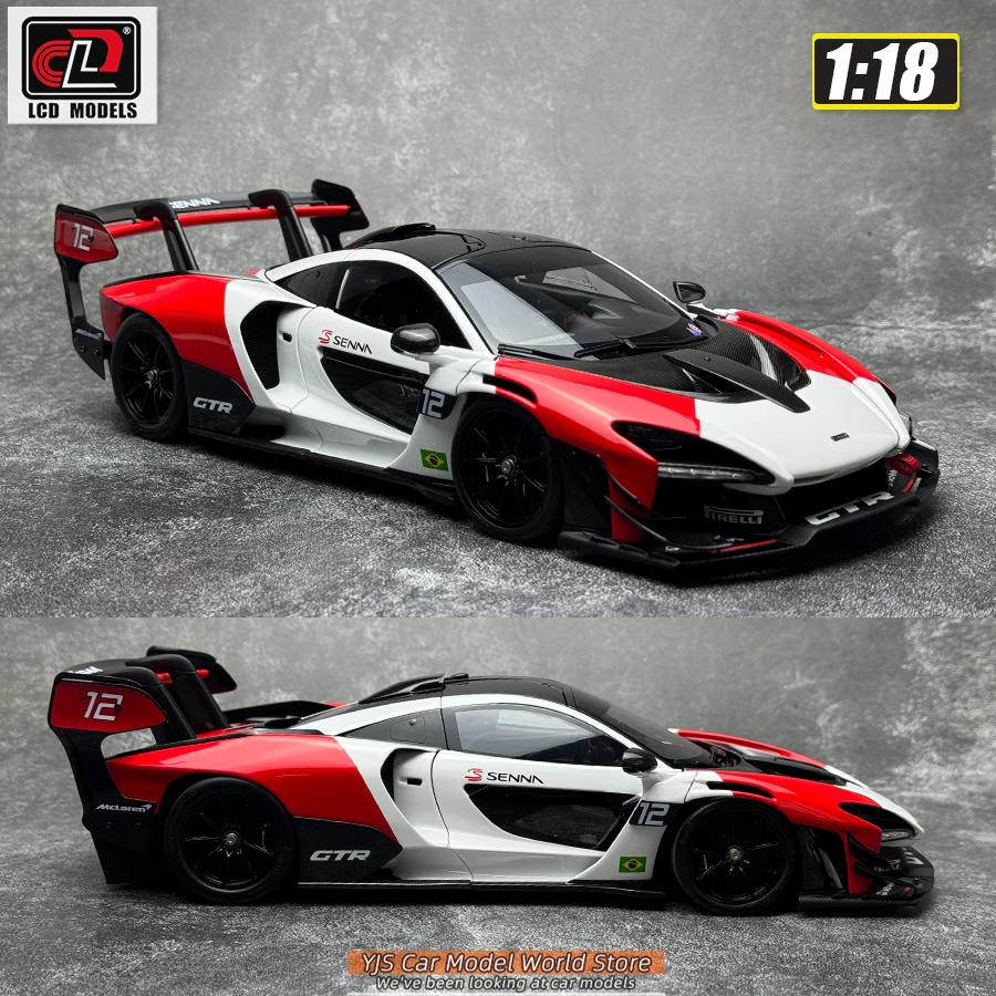 McLaren Senna GTR Diecast Model Car – Premium Collectible Display