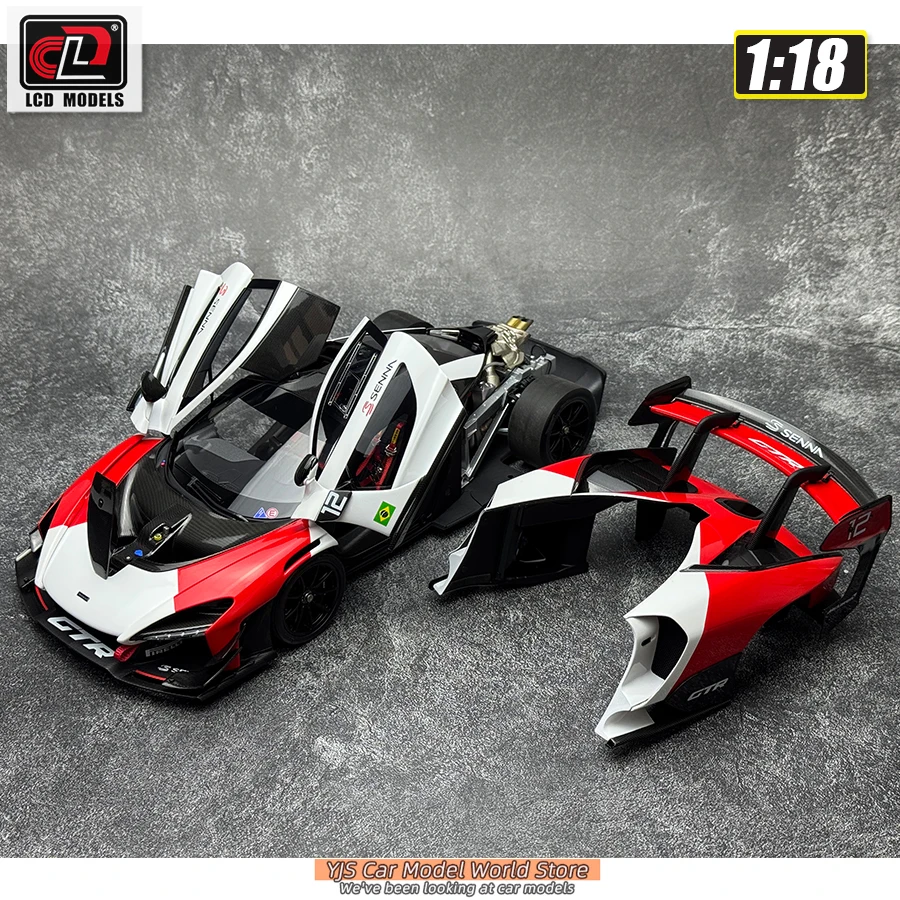 McLaren Senna GTR Diecast Model Car – Premium Collectible Display Image 3