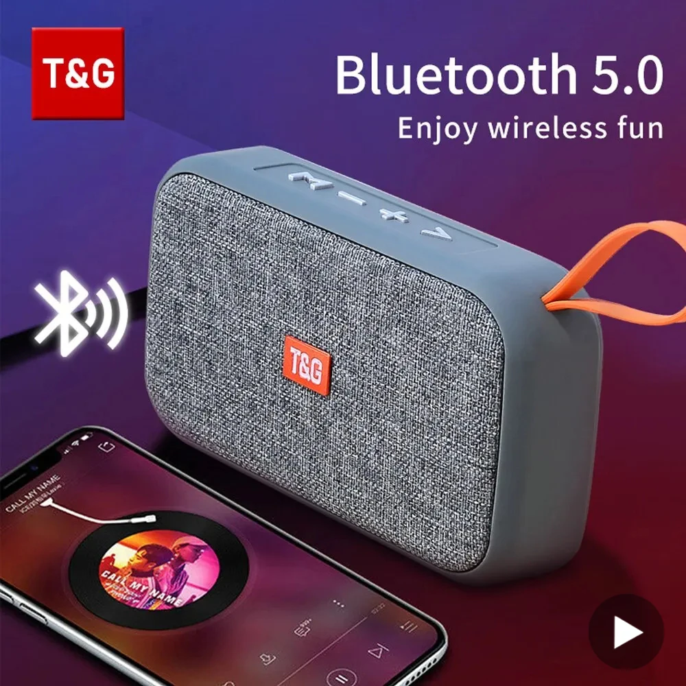 T&G TG506 Mini Portable Bluetooth Speaker – With FM Radio