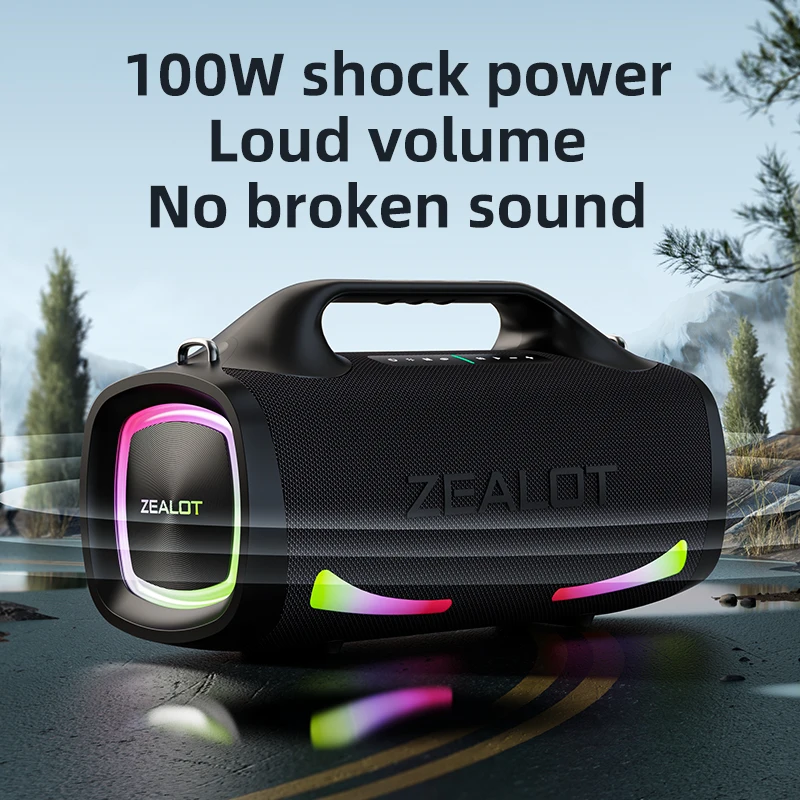 ZEALOT S79 Portable Bluetooth Speaker – Powerful Party & Outdoor Sound Image 4