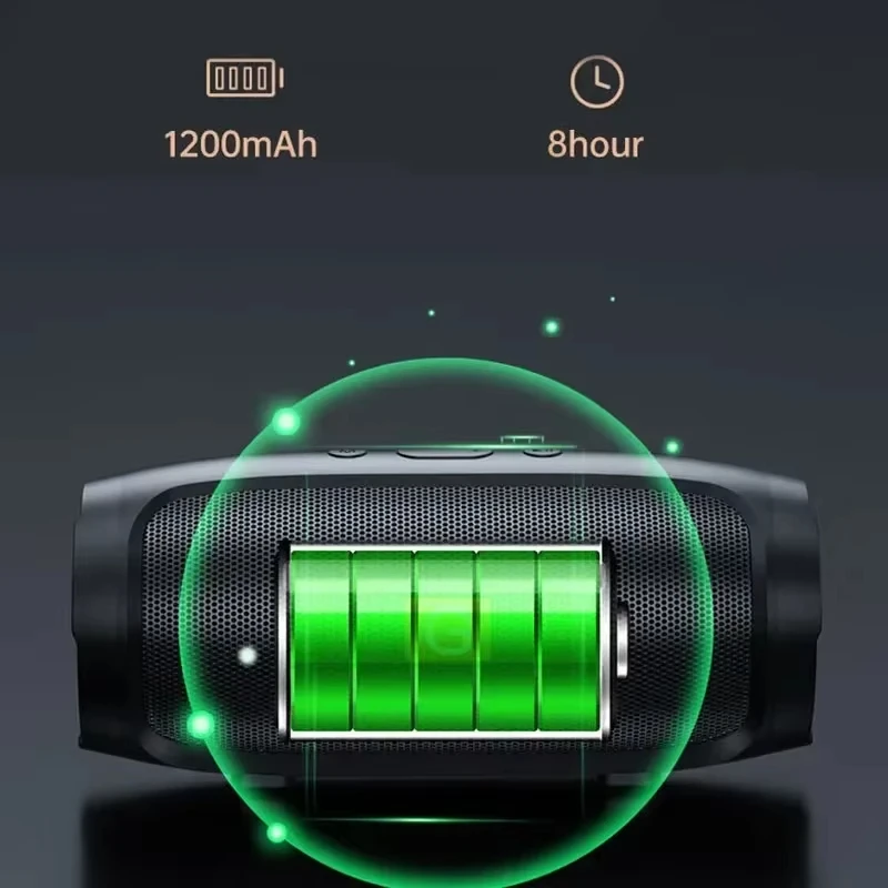 Lenovo Portable Bluetooth Speaker – Dual Stereo Wireless Speaker Image 4