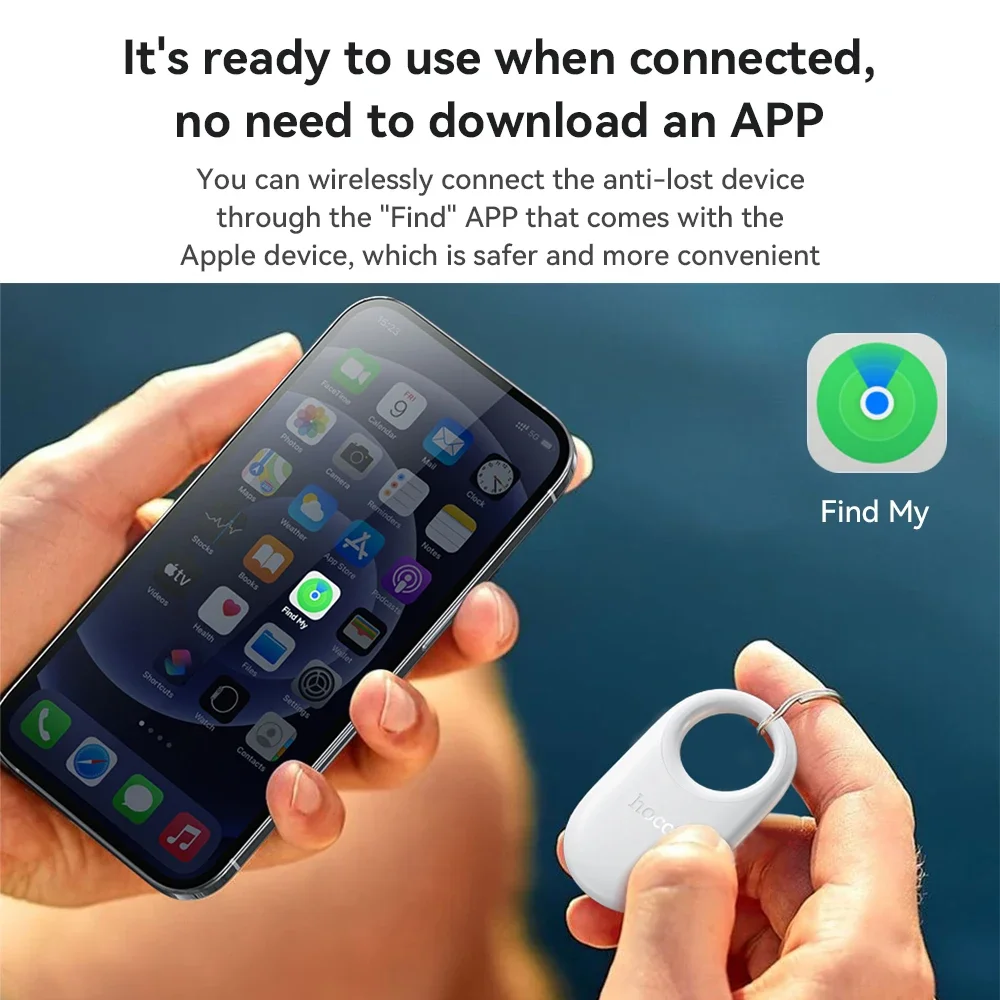 E94 Smart Bluetooth Tracker – Item Locator Compatible with Apple Find My Image 6