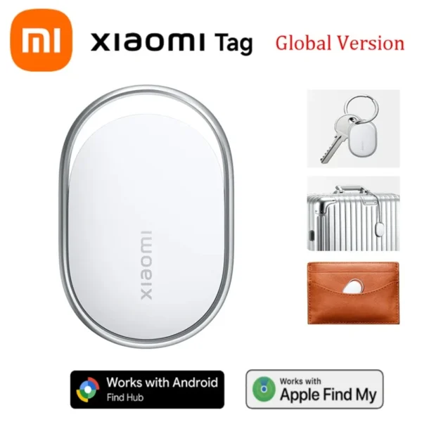 Xiaomi Tag Bluetooth Tracker – Anti Lost Device with Bluetooth 5 4, IP67 Protection & Find My Support