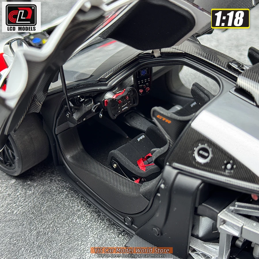 McLaren Senna GTR Diecast Model Car – Premium Collectible Display Image 6