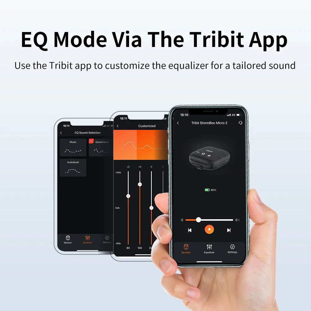 Tribit StormBox Micro 2 Portable Bluetooth Speaker – 10W Deep Bass, IP67 Waterproof Image 4