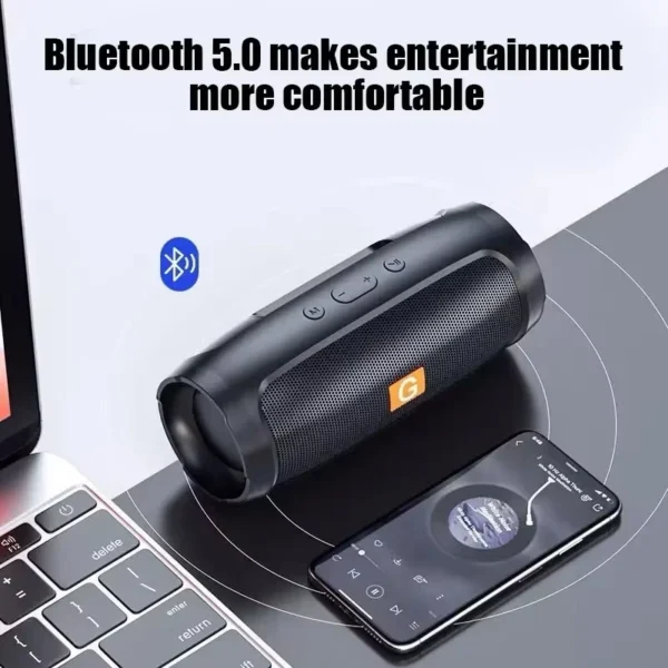 Lenovo Portable Bluetooth Speaker – Dual Stereo Wireless Speaker