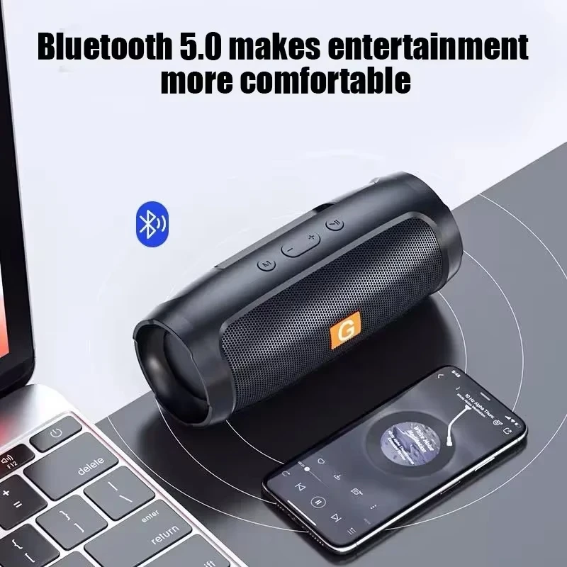 Lenovo Portable Bluetooth Speaker – Dual Stereo Wireless Speaker